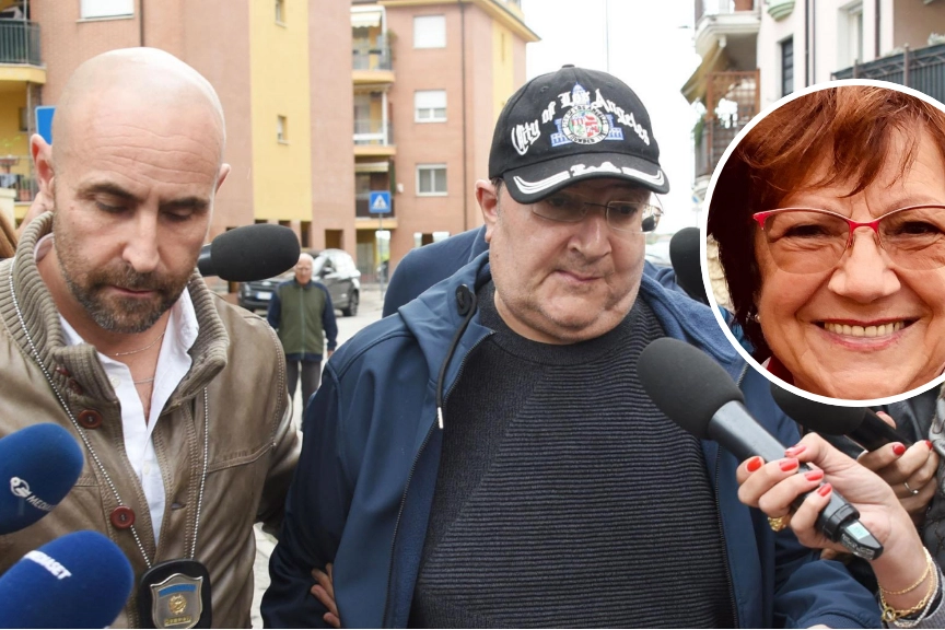 Giuliano Saponi, uno dei figli della vittima Pierina Paganelli (foto Migliorini)