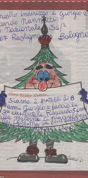 Le Letterine Dei Bambini: "Caro Babbo Natale Ti Scrivo... Niente Giochi ...