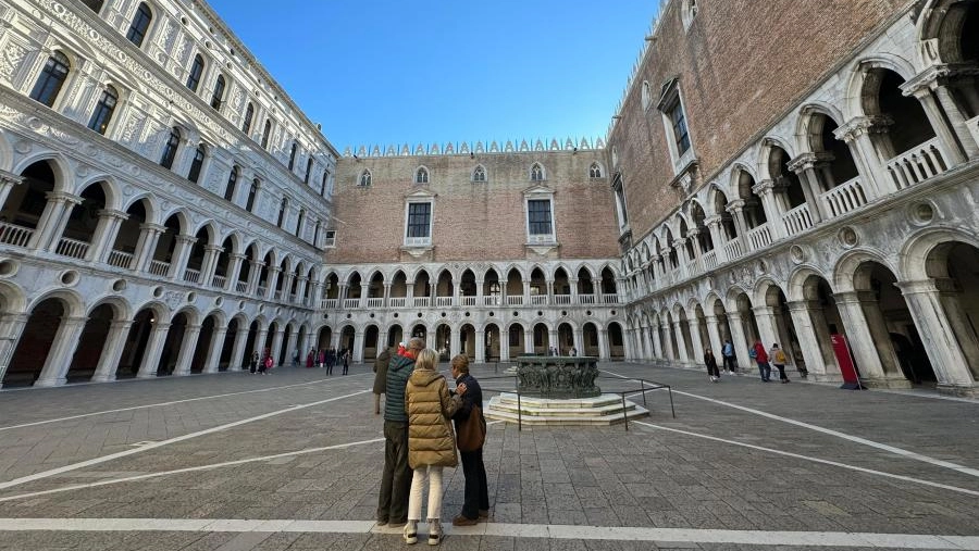 Concluso il restauro delle facciate di Palazzo Ducale a Venezia