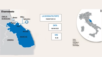 Terremoto, le Marche tremano di nuovo. Il sismologo: "La faglia si muove, non è finita"