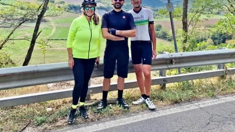 Ciclovia del Bidente, sopralluogo in bicicletta