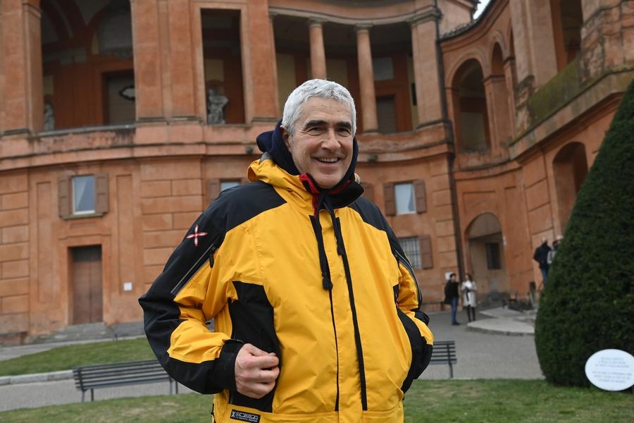 Pier Ferdinando Casini a San Luca (foto Schicchi)