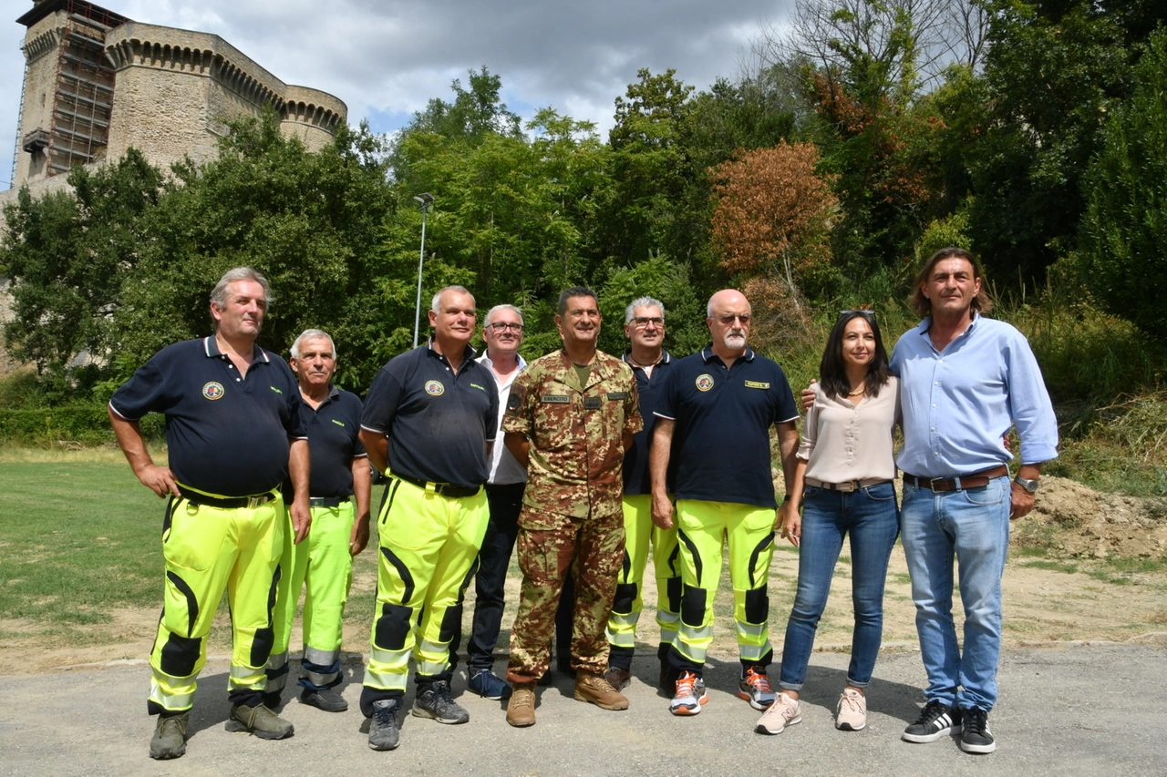 La visita del generale Figliuolo a Dovadola