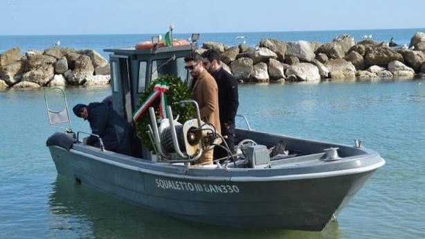 Scomparso in mare  tre anni fa, l’omaggio  a Vincenzo Castellani