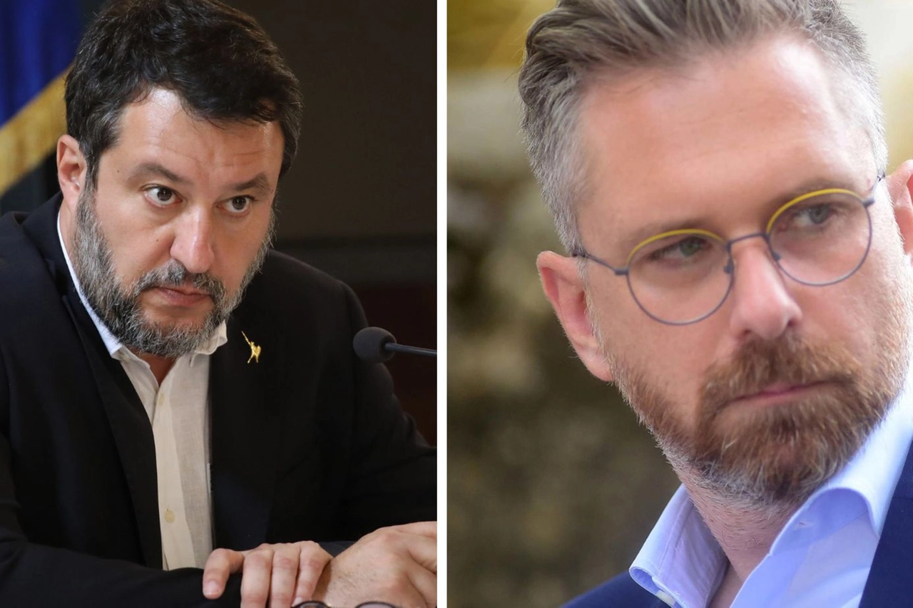 Il ministro Matteo Salvini e il sindaco Matteo Lepore