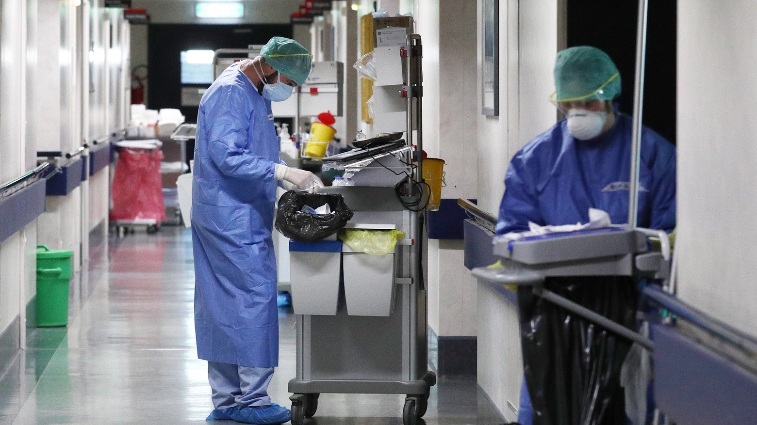 Coronavirus, aumentano i casi nella provincia di Forlì Cesena (Foto Ansa)