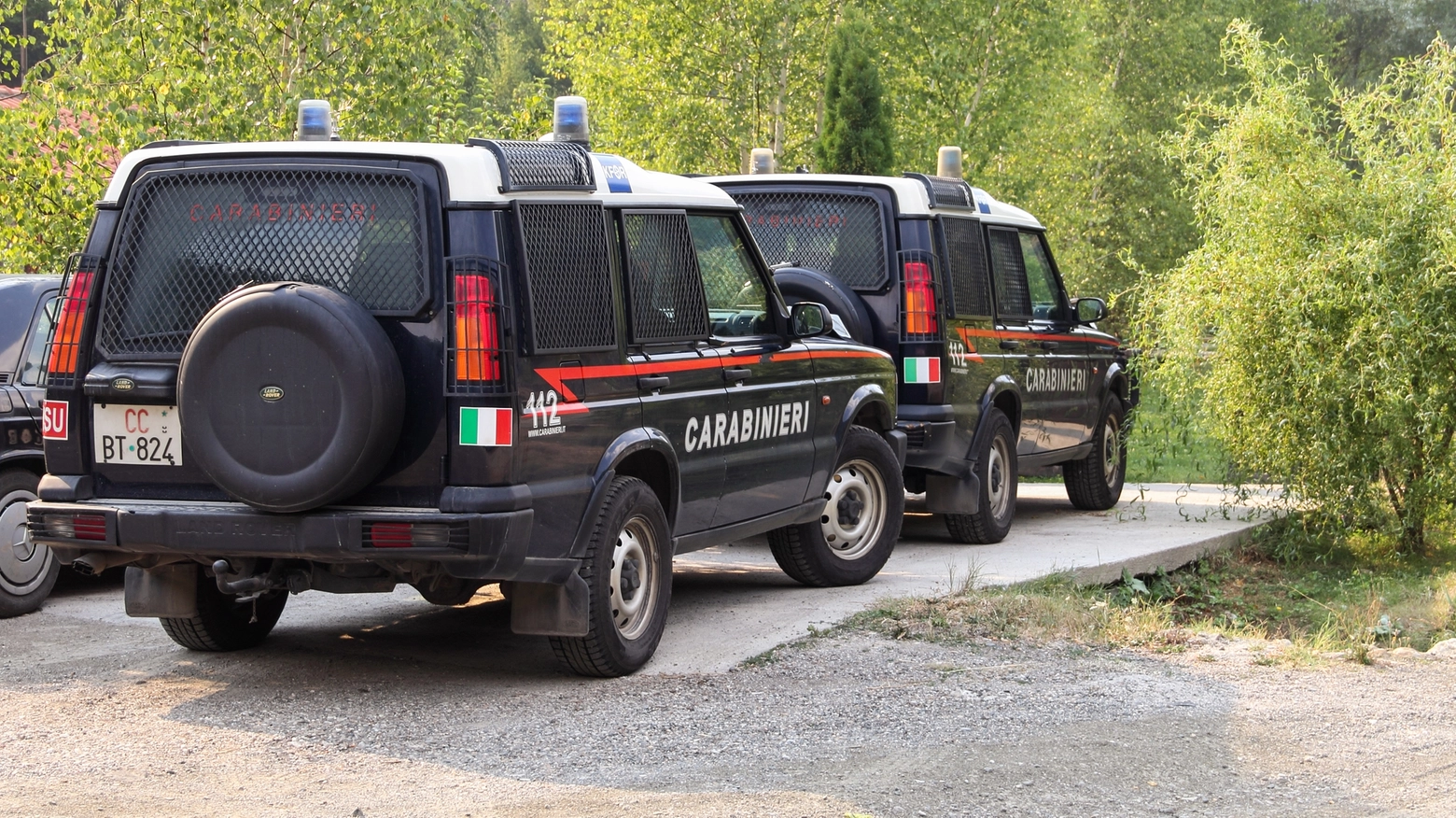 I carabinieri sul posto della tragedia (foto di repertorio)