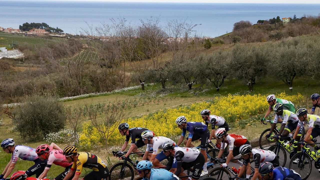 Tirreno-Adriatico  show  Il Piceno incanta in televisione  A Tortoreto il trionfo di Roglic