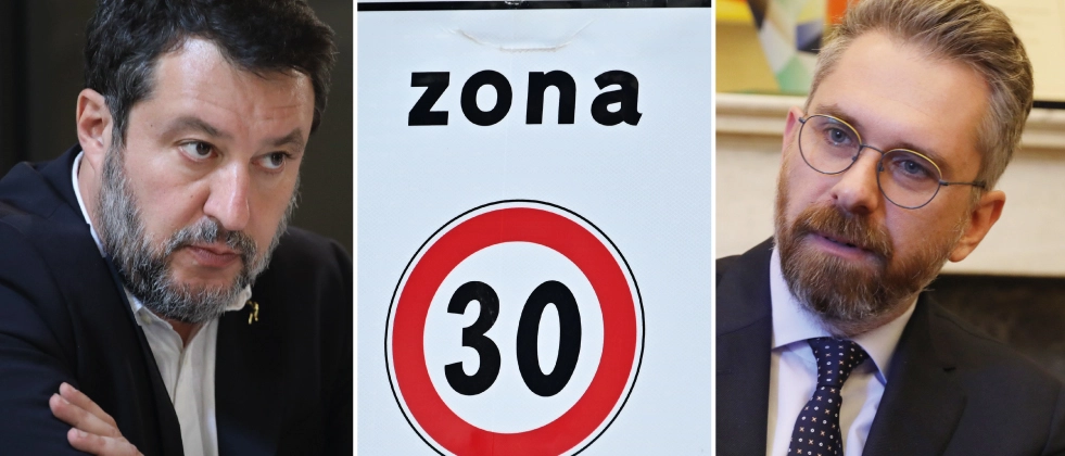 Il ministro Matteo Salvini e il sindaco Matteo Lepore divisi su Bologna 30