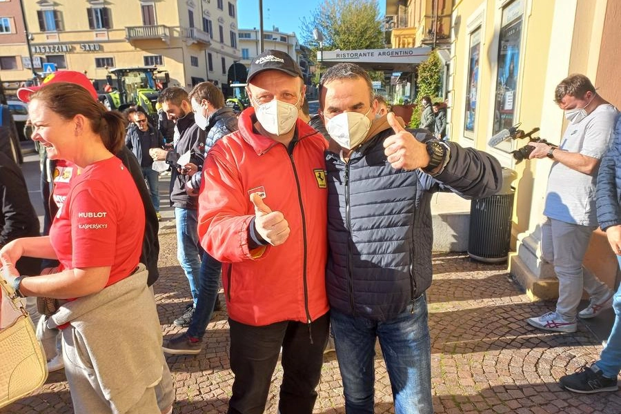 Maranello in festa per la Ferrari