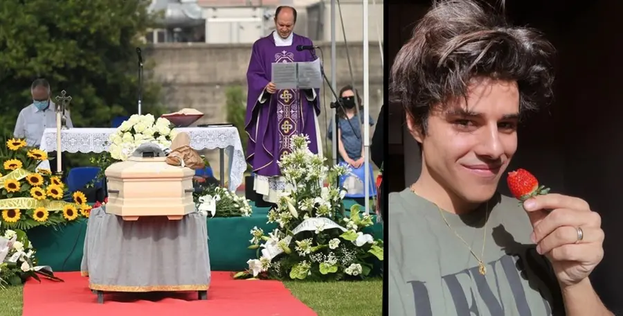 Michele Merlo funerale a Ros l addio sulle note della sua canzone