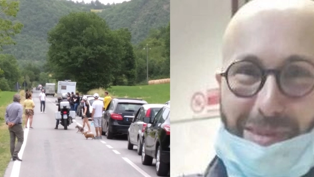 Samuele santi, poliziotto morto in moto a Cagli