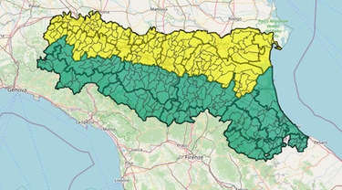 Allerta meteo gialla per temporali in Emilia Romagna: ecco quando e dove
