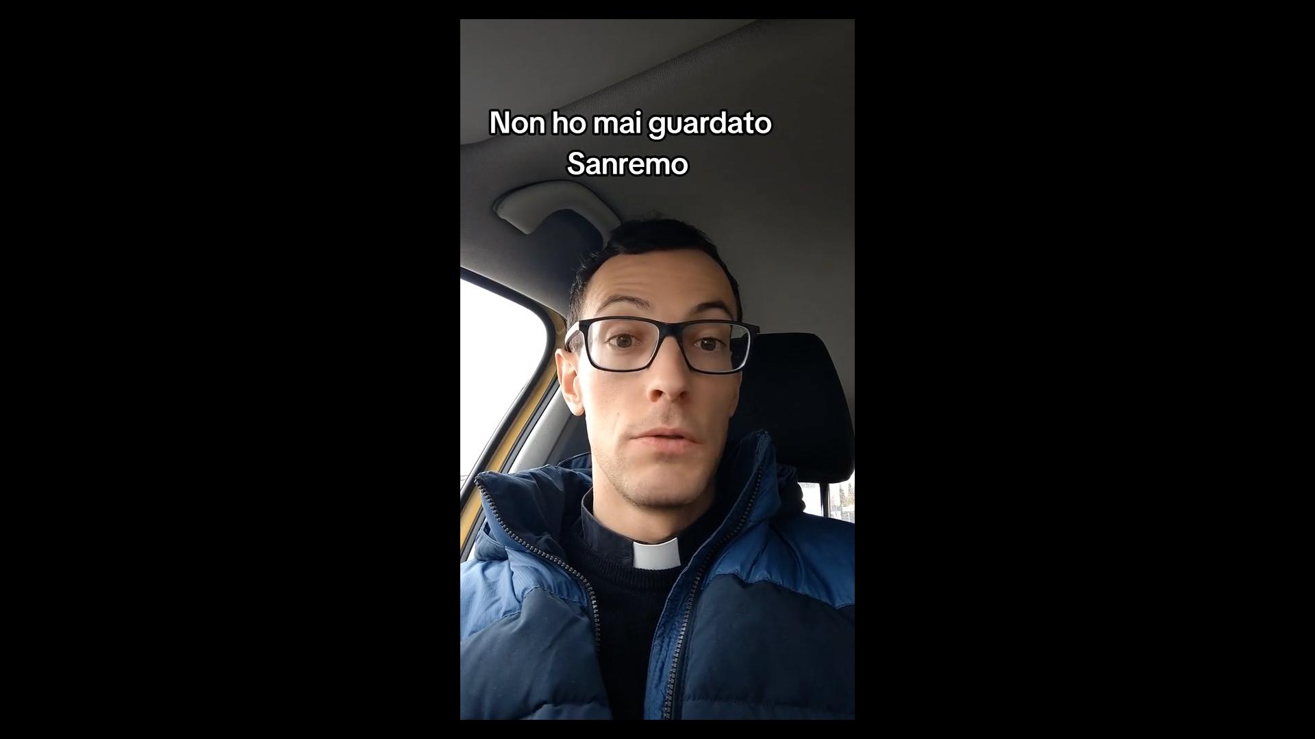 Don Ambrogio Mazzai Su Tik Tok Contro Sanremo Canzone Non Italiana Che Ha Comprato Il Televoto