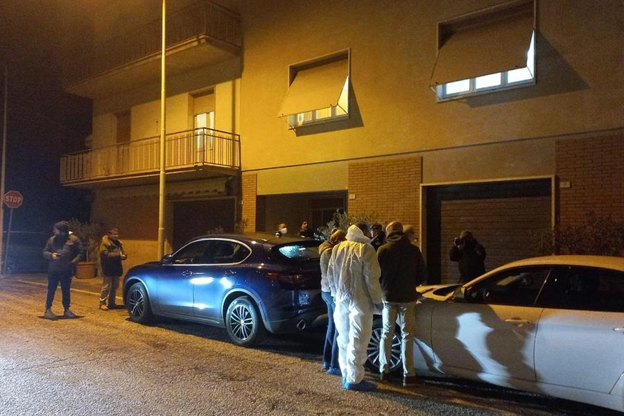 Omicidio a San Severino: le indagini e i rilievi