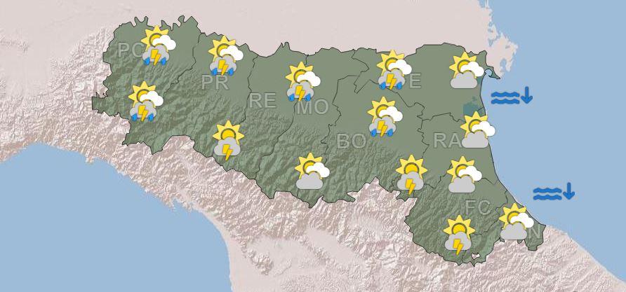 Allerta Meteo In Emilia Romagna Domani: Temporali In Arrivo, Ecco Dove ...