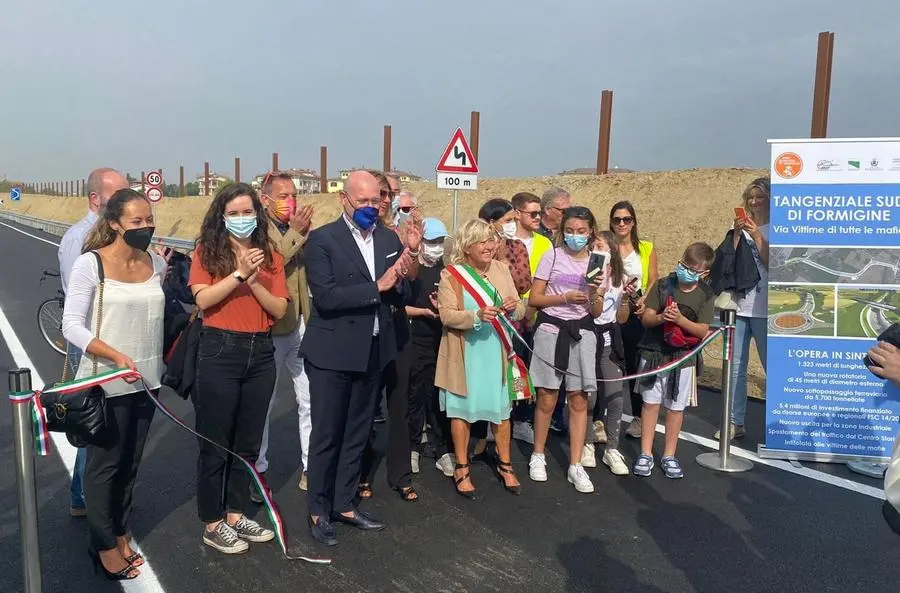 Aperta la Tangenziale sud di Formigine: "Libererà il centro da traffico e smog"