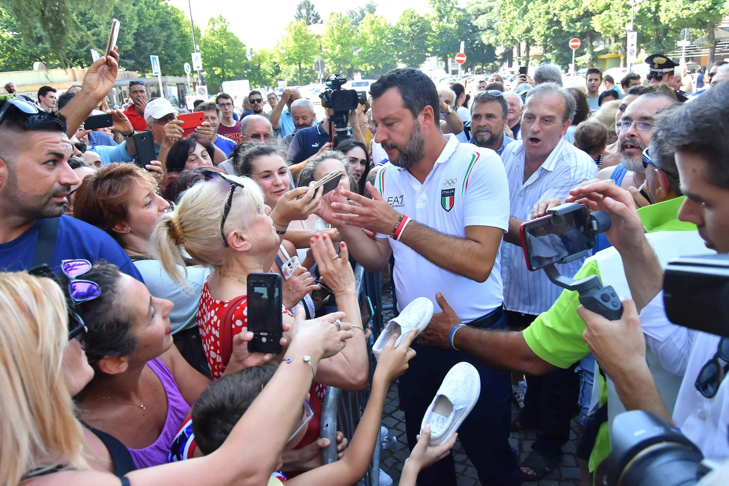 Salvini a Bibbiano: "Se qualcuno ha sbagliato sulla pelle dei bimbi, deve pagare doppio"