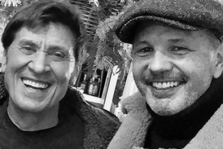 Il selfie con Sinisa postato da Gianni Morandi