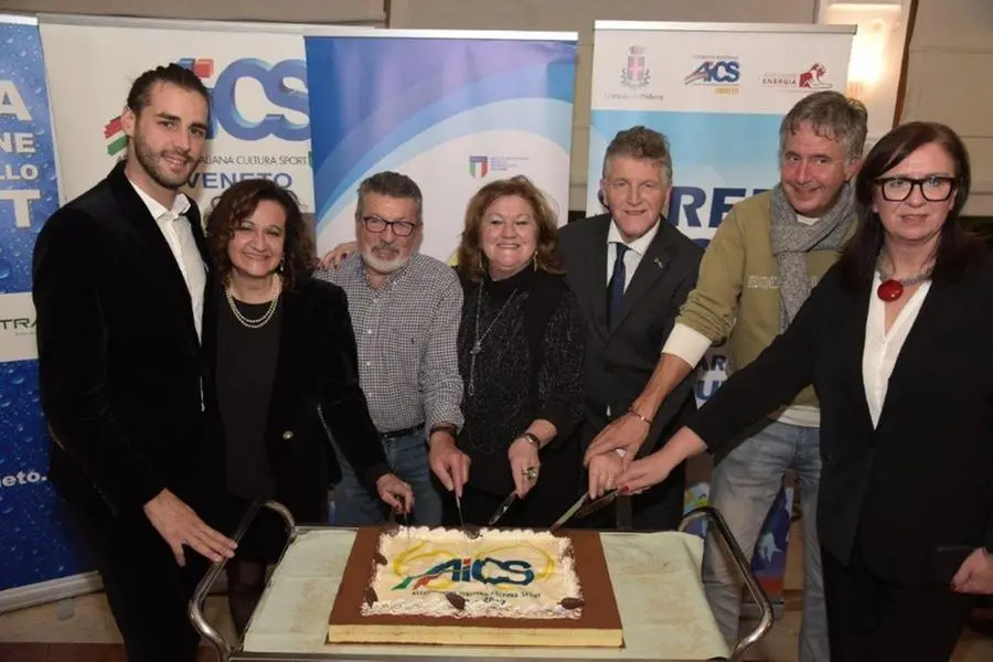 Aics Veneto, ha festeggiato i 60 anni con Gianmarco Tamberi