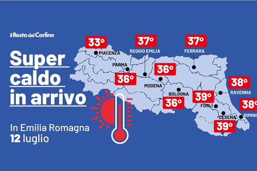 Il caldo in Emilia Romagna