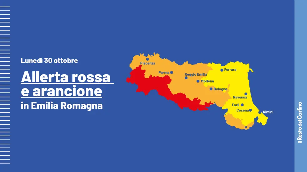 Meteo Emilia Romagna: Allerta Rossa Per Frane In Appennino, Pioggia ...