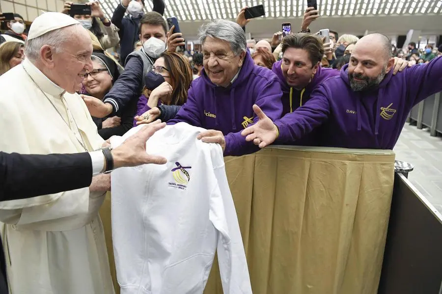 I Cirenei da Papa Francesco