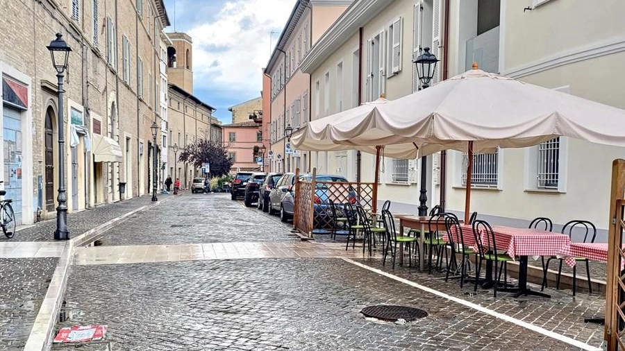 Il ristorante da Ugo, in centro a Fano, dove ieri è avvenuta la tragedia