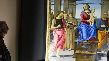 Un’installazione sonora alla mostra sul Perugino