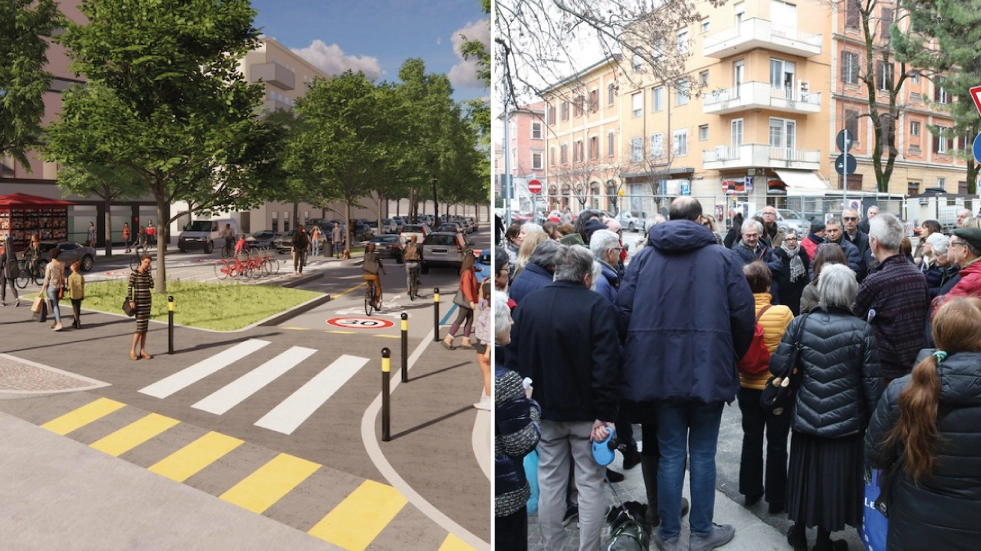 Viale Oriani, come sarà e la protesta dei residenti