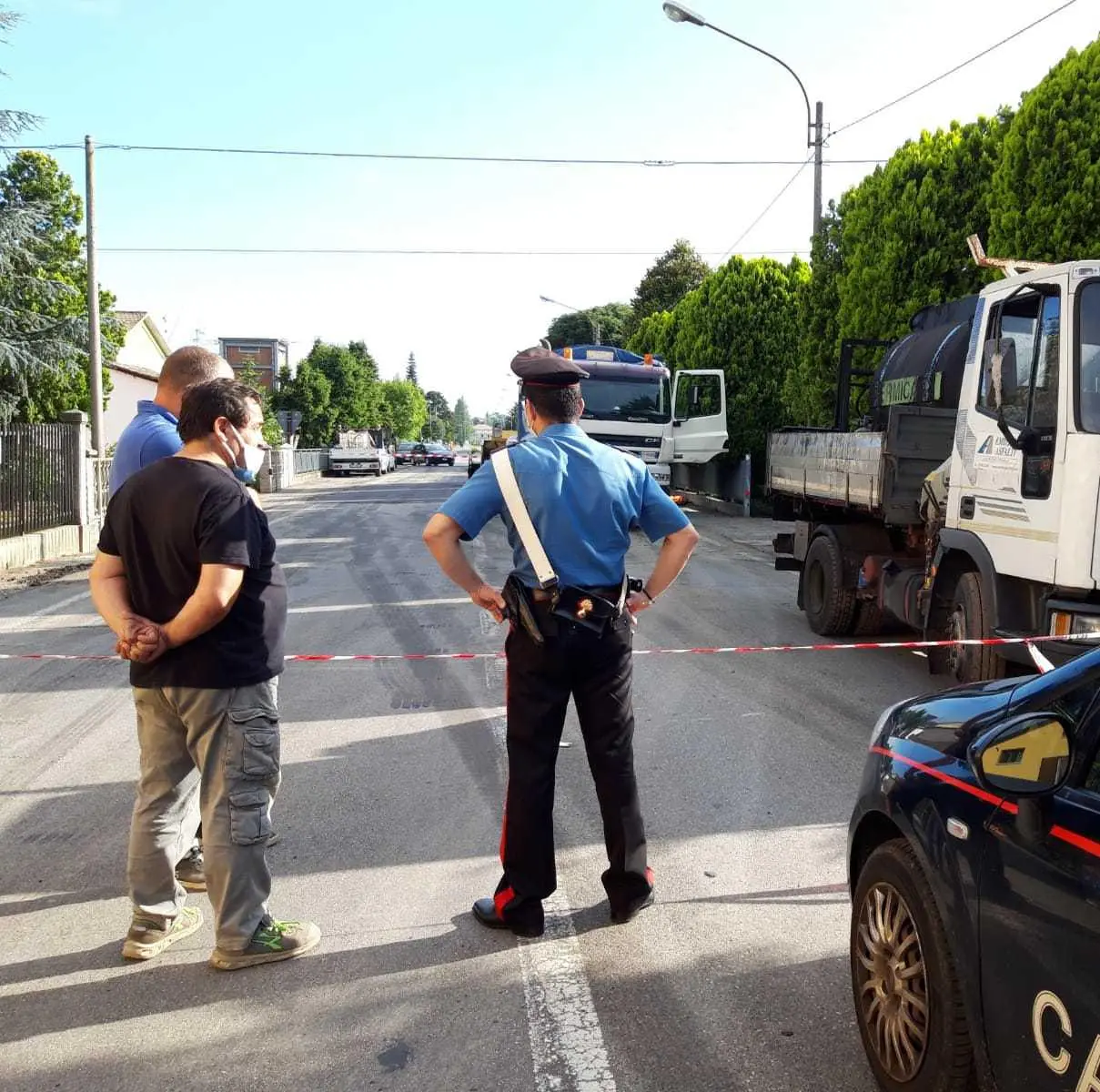 Autista Scende Dal Camion Viene Travolto E Ucciso