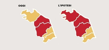 Pesaro e Urbino verso la zona rossa: lunedì l'annuncio