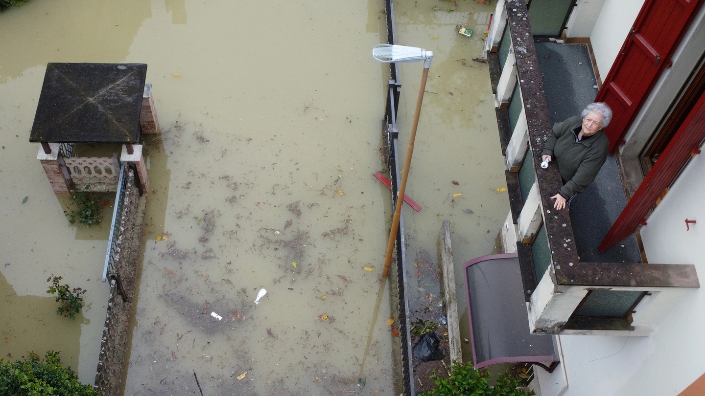 La foto simbolo dell'alluvione in Romagna