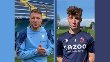 Bologna Fc, il videomessaggio di Ciro Immobile al nuovo bomber Andrea Mazia