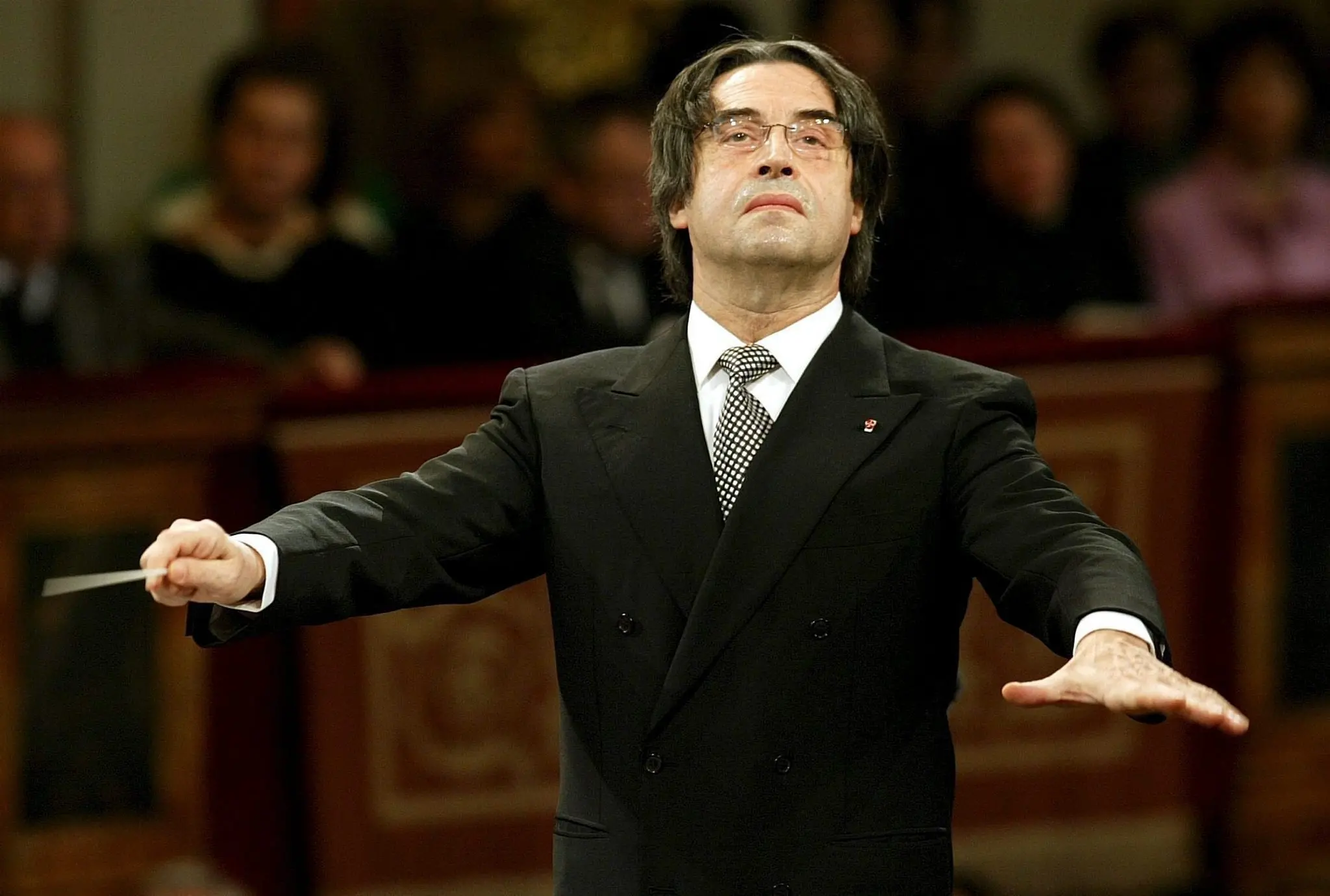 Il maestro Riccardo Muti in tournée con l'orchestra Cherubini