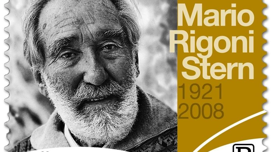Il francobollo dedicato al centenario della nascita di Mario Rigoni Stern