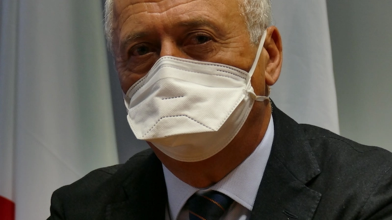 L’assessore regionale alla Sanità, Filippo Saltamartini (foto Antic)