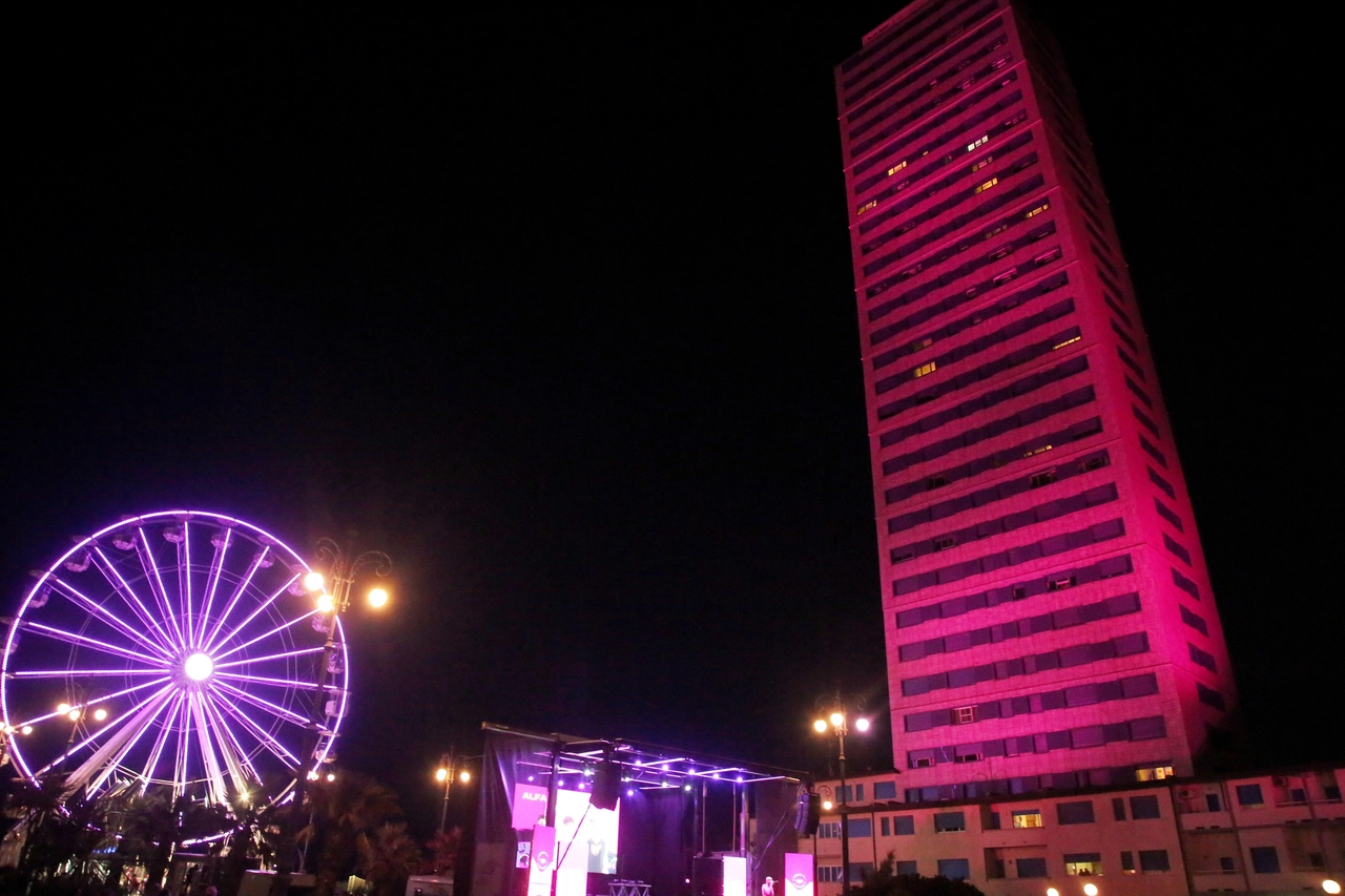 Notte Rosa a Cesenatico (foto Ravaglia)