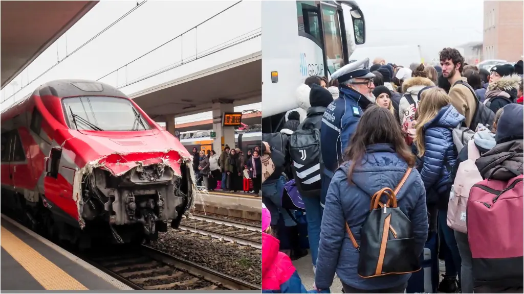 Scontro tra treni, le notizie di oggi: inchiesta per disastro colposo. “Possibile malfunzionamento dei freni”