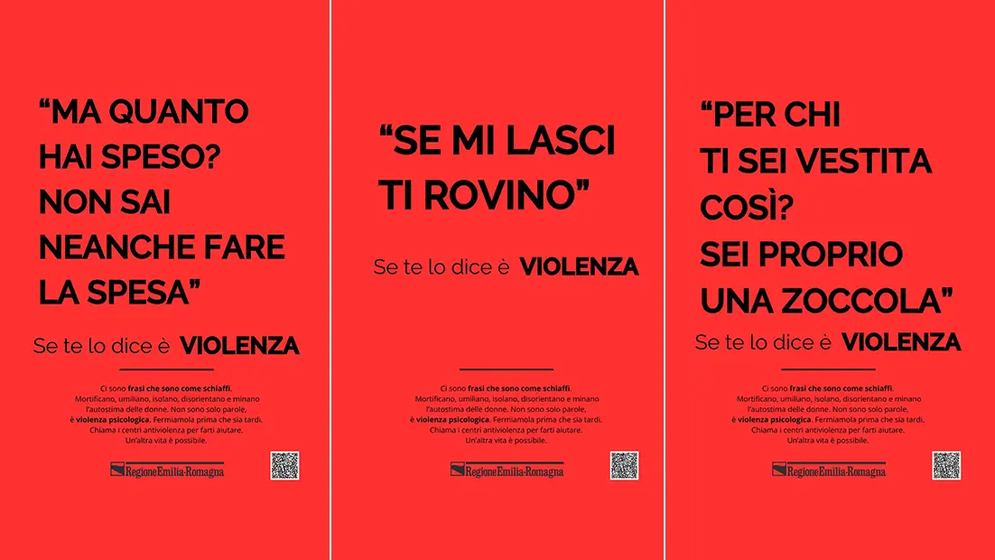 Violenza Contro Le Donne, Parte La Campagna Dell’Emilia Romagna ...