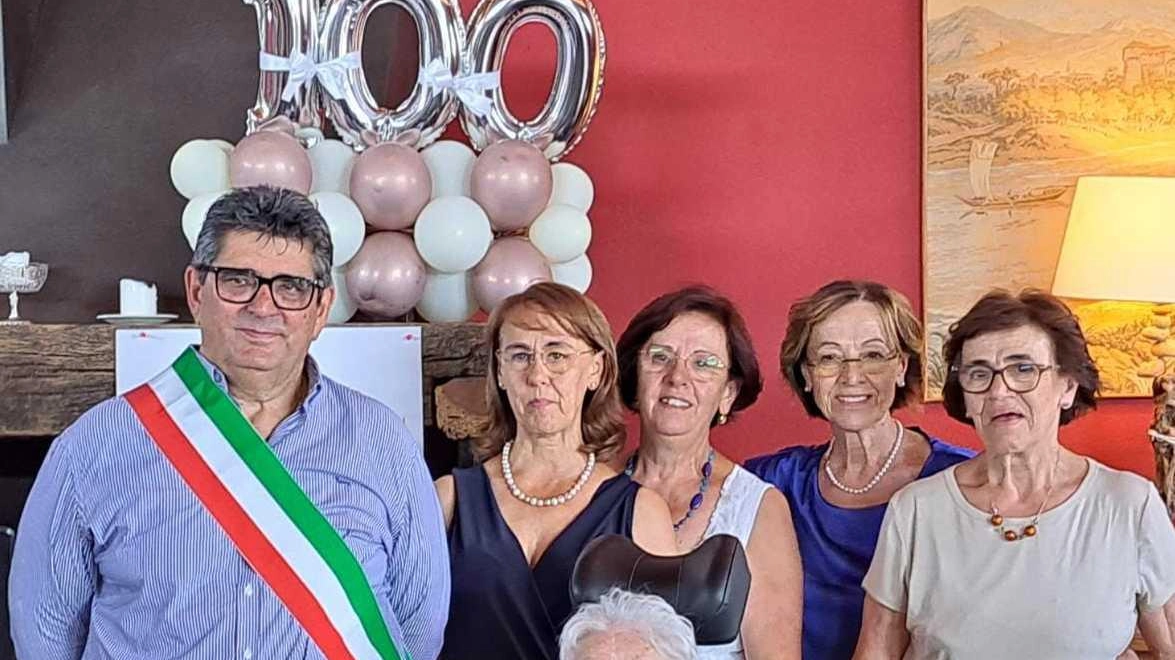Cent'anni di vita e amore per la famiglia, Pierina Costantini festeggiata a Rosora