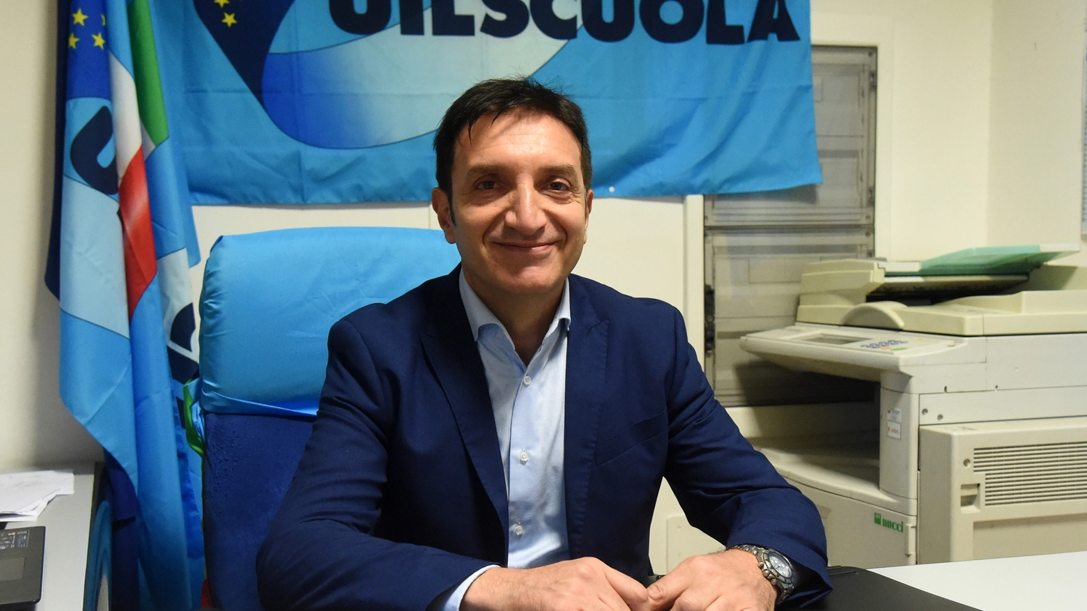 Serafino Veltri, segretario Uil scuola Emilia Romagna