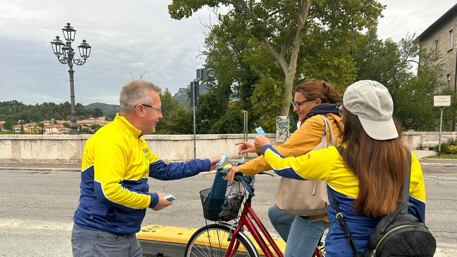 C’è più gusto per chi pedala. Buono colazione in regalo, oggi si continua in centro:: "Per ora un progetto pilota"