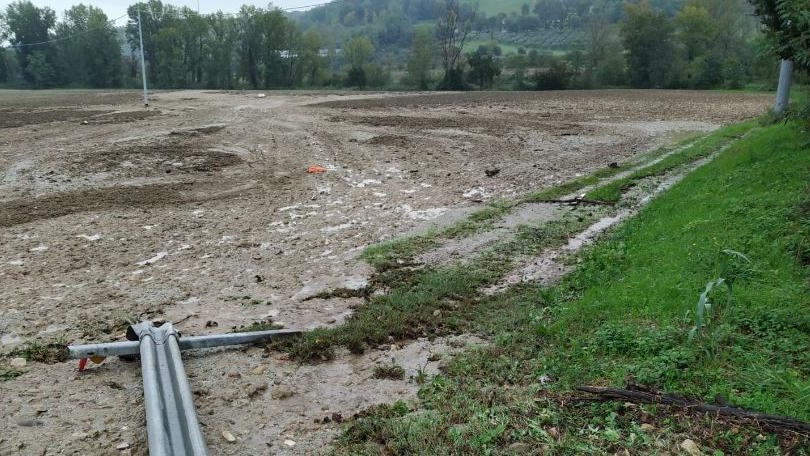 Acqua, fango e alberi caduti. Il Rio Tamburone cede di nuovo