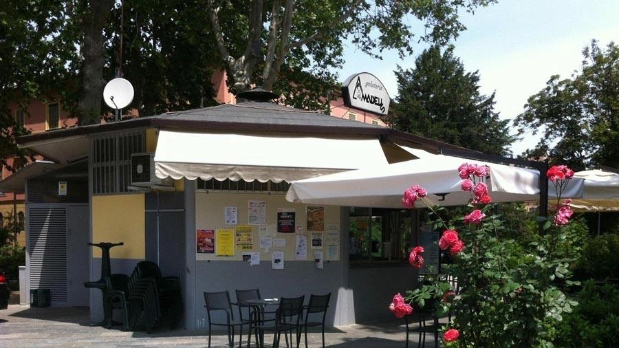 La gelateria Amadeus a Correggio