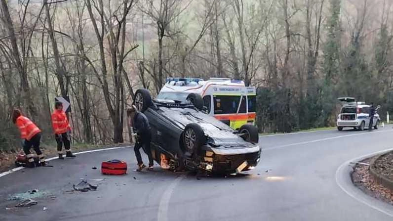 L’incidente di ieri sulle Ganzole, i rilievi sono ancora in corso per capire la dinamica