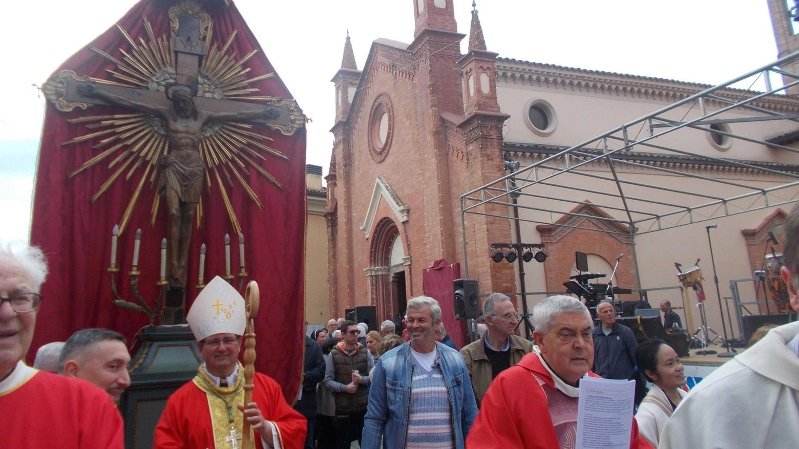 Festa di Santa Croce,  processione fortunata