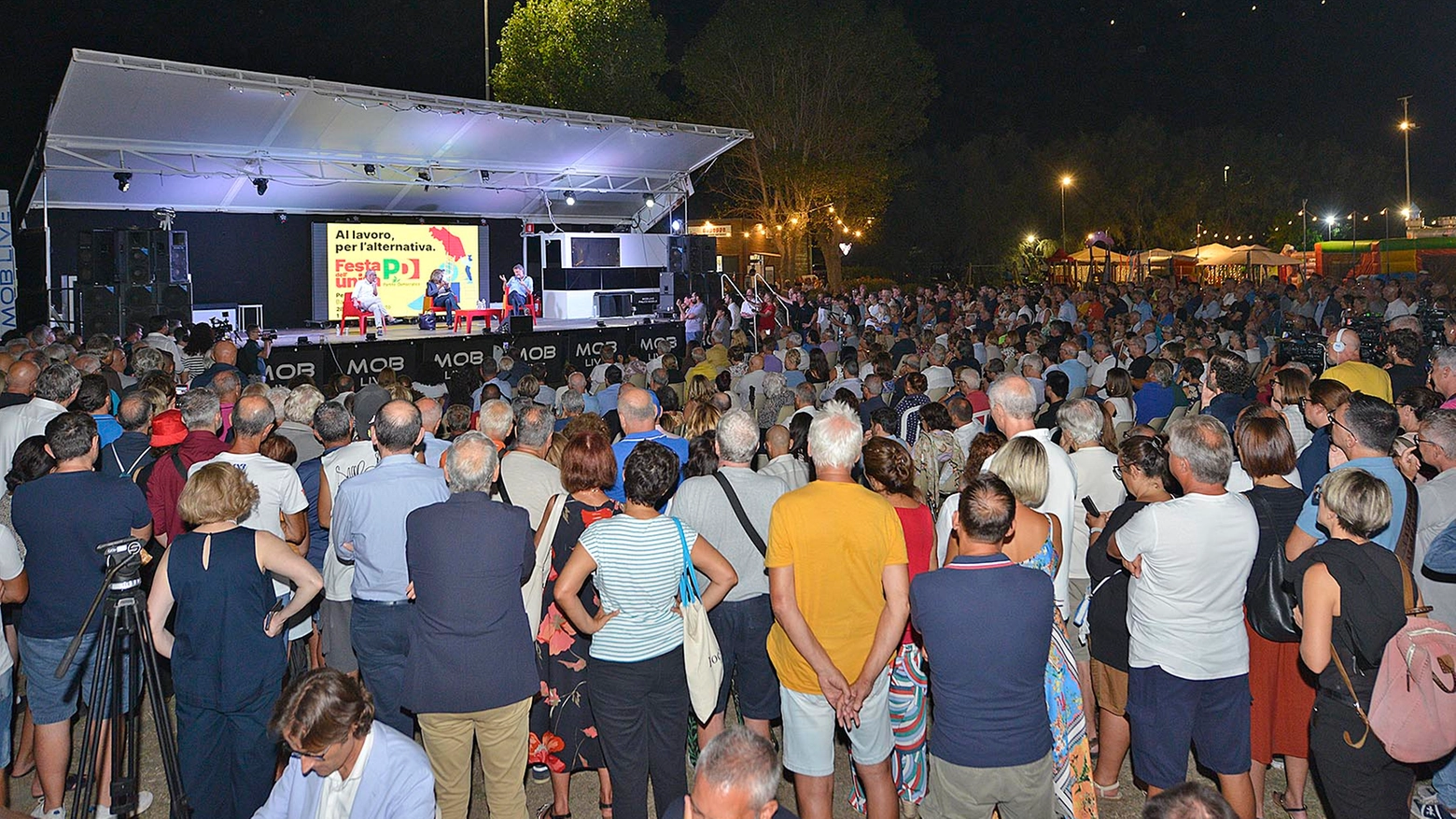 Festa dell'Unita a Pesaro 2024: Matteo Renzi in dibattito con Matteo Ricci