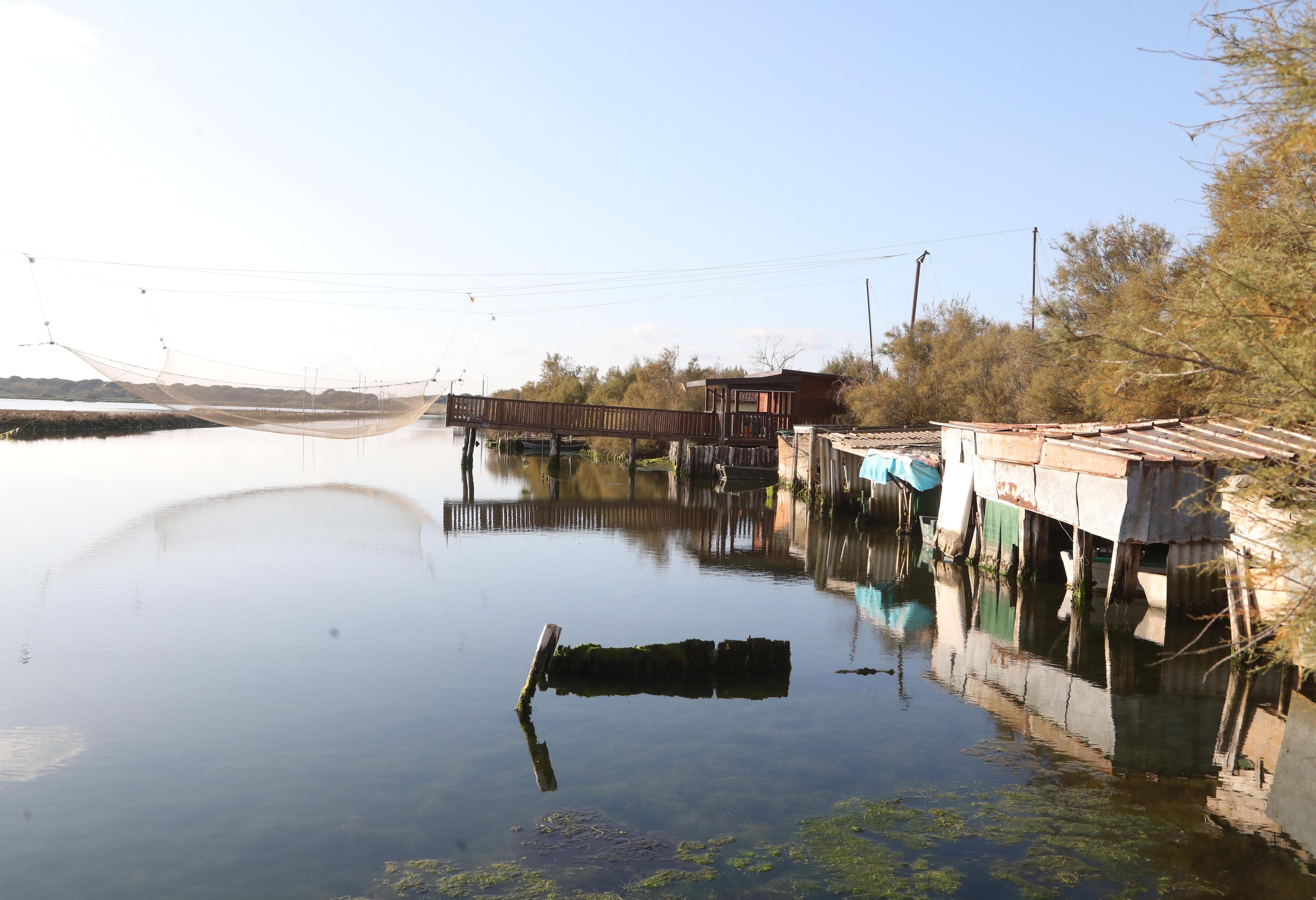 Pialassa Baiona, via barche e capanni abusivi