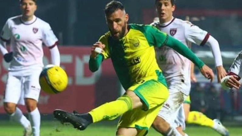 Stefano Scappini, 36 anni, gioca nel Caldiero: ha segnato 145 gol nei professionisti